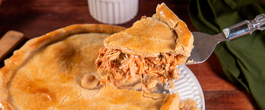 Torta de Frango de Liquidificador